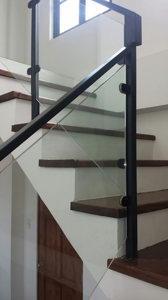 Glass Stair Railing Tagaytay Glass Railings Philippines, Glass
